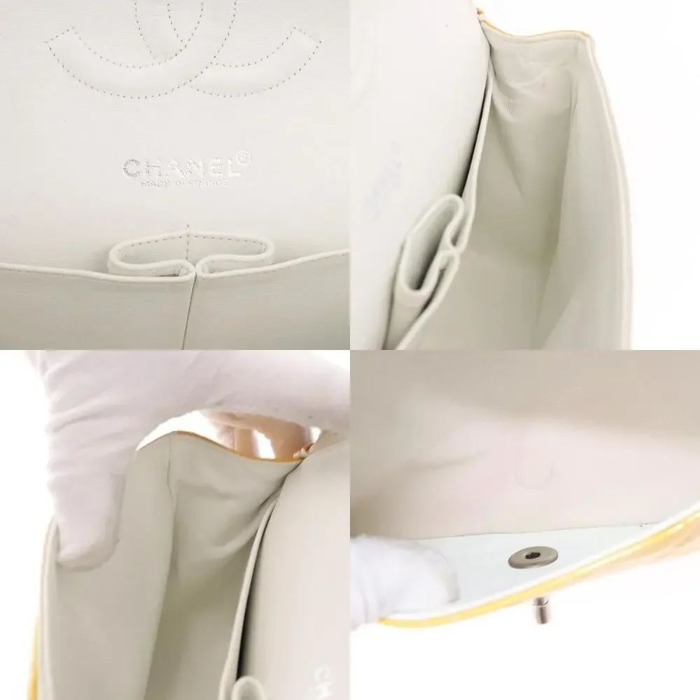Chanel Chain Matelasse 25 Shoulder Bag Yellow